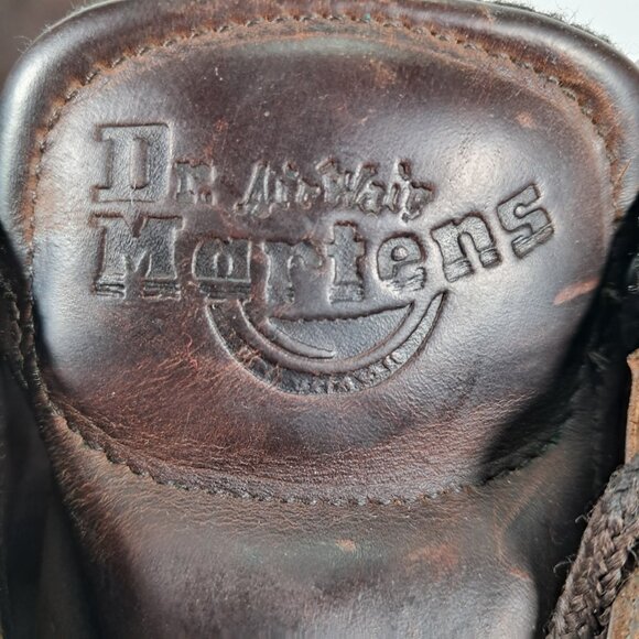 Dr Martens Vintage Oxford Shoes Men UK 9 Brown US 10 Leather 7733 England - Picture 16 of 16